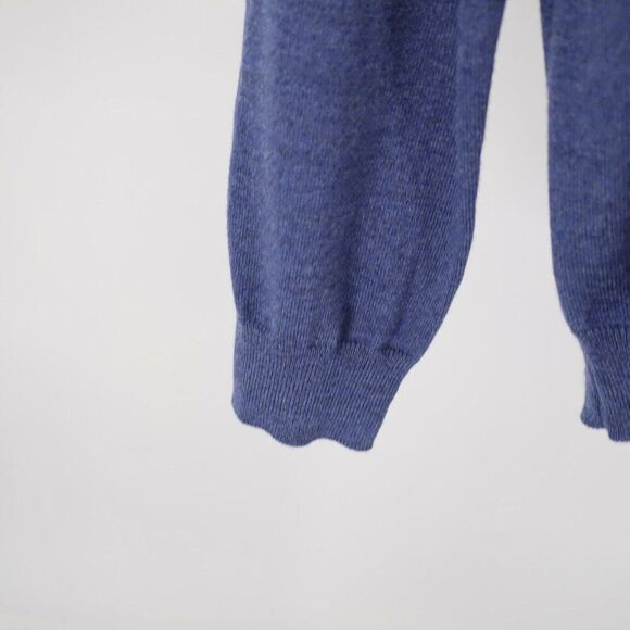 Joseph Abboud Blue 2XL Extra Fine Merino Wool Collared‎ Fitted Sweater - Picture 4 of 11